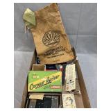 Lot With Advertising, Vintage Items