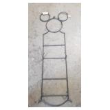 Wrought Iron Wall Rack (12"ï¿½36")