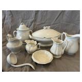 (8) Various Pieces of Pottery