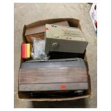 Box Lot With Vintage TVï¿½s, Clock/Radios, Phone