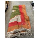 Vintage Turkish Flat Weave Rug