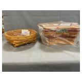 Longaberger 2001 Shining Star Basket + 1 Small