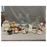 Lot With L.E. Smith Goose Girl, Vintage Shakers