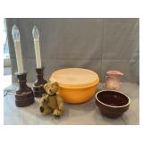 Vintage Tupperware, B.O. Candlesticks