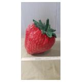 (1) Ceramic "Strawberry" Cookie Jar