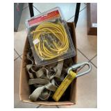 Box Lot With Bungee Cords, Cargo Net