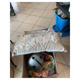 Box Lot With Pillows, Giant Jingle Bell, Bag Of