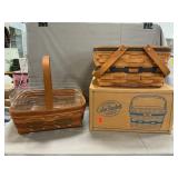 Pair Of Longaberger Baskets
