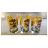 (3) Vintage Peanut Butter Glasses