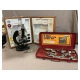 Tasco Microscope, Sockets