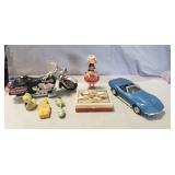 Tray Lot Of Assorted Vintage Toys