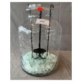Decorative Glass Candleholder