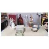 Tray Lot Of Assorted Items Including A Musical