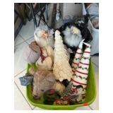 Tote Full Of Christmas Decor