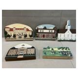 Lot Of Wooden PA Landmark Placques