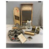 Washboard, Slawboard, Cookie Press