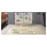 Tray Of Assorted Vintage Collector Stamps