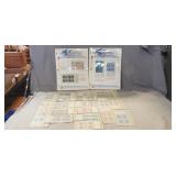 Tray Of Assorted Vintage Collector Stamps