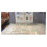 Tray Of Assorted Vintage Collector Stamps