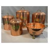 Copper Canisters, Colander