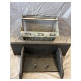 (2) Primitive/Rustic Shelves