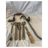 (7) Antique Tools Ford Automotive Wrench
