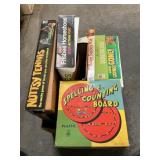 Box Lot Of Games, Craft Kit