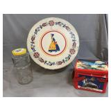 Pretzel, Toy Tins, Planterï¿½s Peanuts Jar