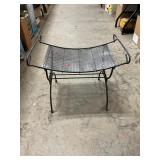 Metal Garden Bench