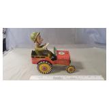 Vintage Metal Wind-Up Toy "G.I. Joe & His