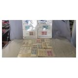 Tray Of Assorted Vintage Collector Stamps