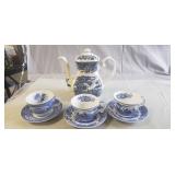 (1) Staffordshire Tea Pot (English Ironstone