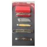 (5) Assorted Pocket Knives