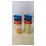 (6) Vintage Aluminum Tumblers