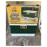 44 Quart Coleman Metal Cooler With Box