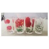 (4) Vintage Peanut Butter Glasses