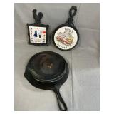 #8 Cast Iron Skillet, Trivets