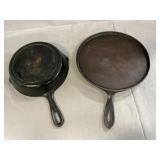 Erie Cast Iron Griddle, Unmarked #5 Skillet