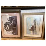 (2) Framed Artwork