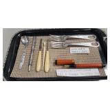 Tray Of Assorted Vintage Items (Review Photos)