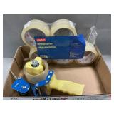 Tape Gun With Packing Tape