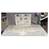 Tray Of Assorted Vintage Collector Stamps