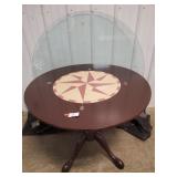 Round Table with Glass