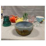 Lot With Mid-Century Menschik Measurng Cups, Mini