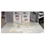 Tray Of Assorted Vintage Collector Stamps