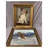 (2) Signed Framed Artwork