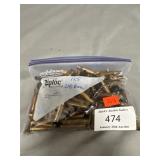 (125) Pieces of 218 Bee Empty Brass