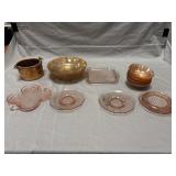 Assorted Depression & Carnival Glass