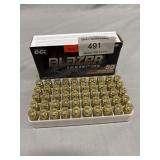 (50) Rounds of Blazer 40 S&W Ammo
