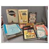 Vintage Automobile Books, Assorted Ephemera